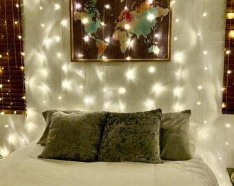 Fairy Lights Bedroom Etsy