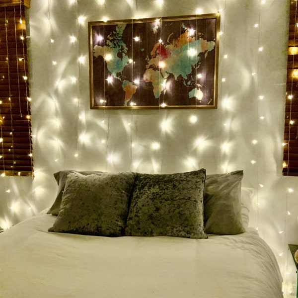 Fairy Curtain Lights - LED - 9ft x 9ft