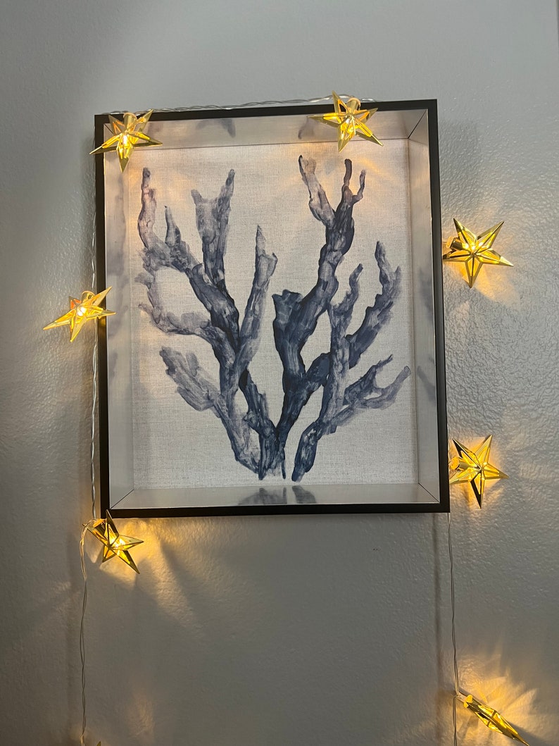 LED Star String Decor Lights - Battery Operated - Etsy