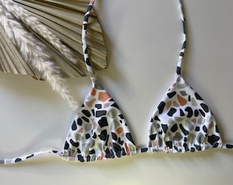 Triangle Bikini Top - Handmade Swimwear - Classic Bikini - Bikini Top - Women's Swimwear