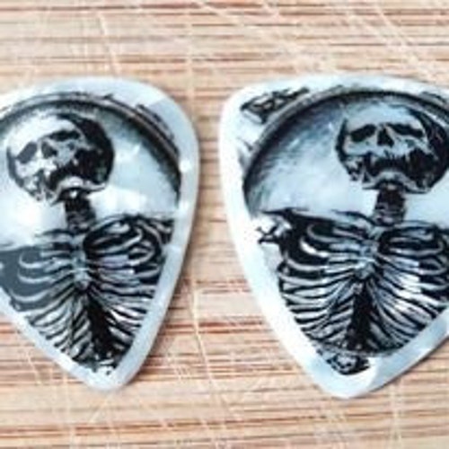 Tarot Card Guitar Picks Death Card Picks Etsy