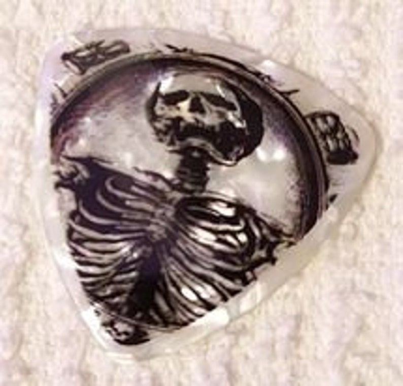 Tarot Card Guitar Picks Death Card Picks Etsy
