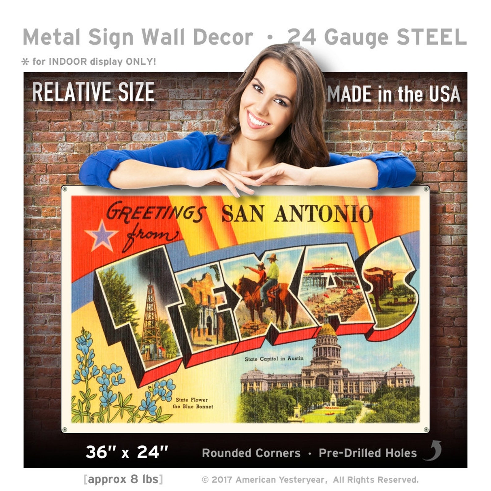 San Antonio 2 Texas Tx Old Retro Vintage Travel Postcard - Etsy