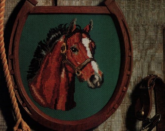 Counted Cross Stitch Horse Colt Portrait Pattern - Instant Download PDF Pattern