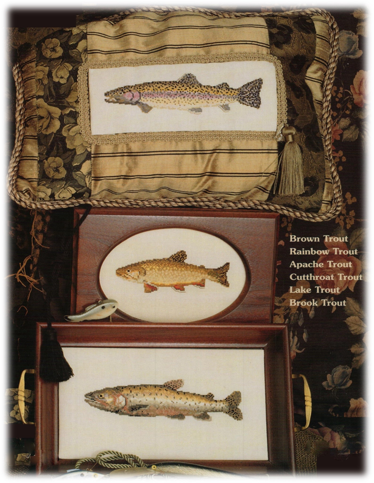 Trout 039Trout Collage039 Cross Stitch Kit By SinsAndNeedles89 On Etsy 40