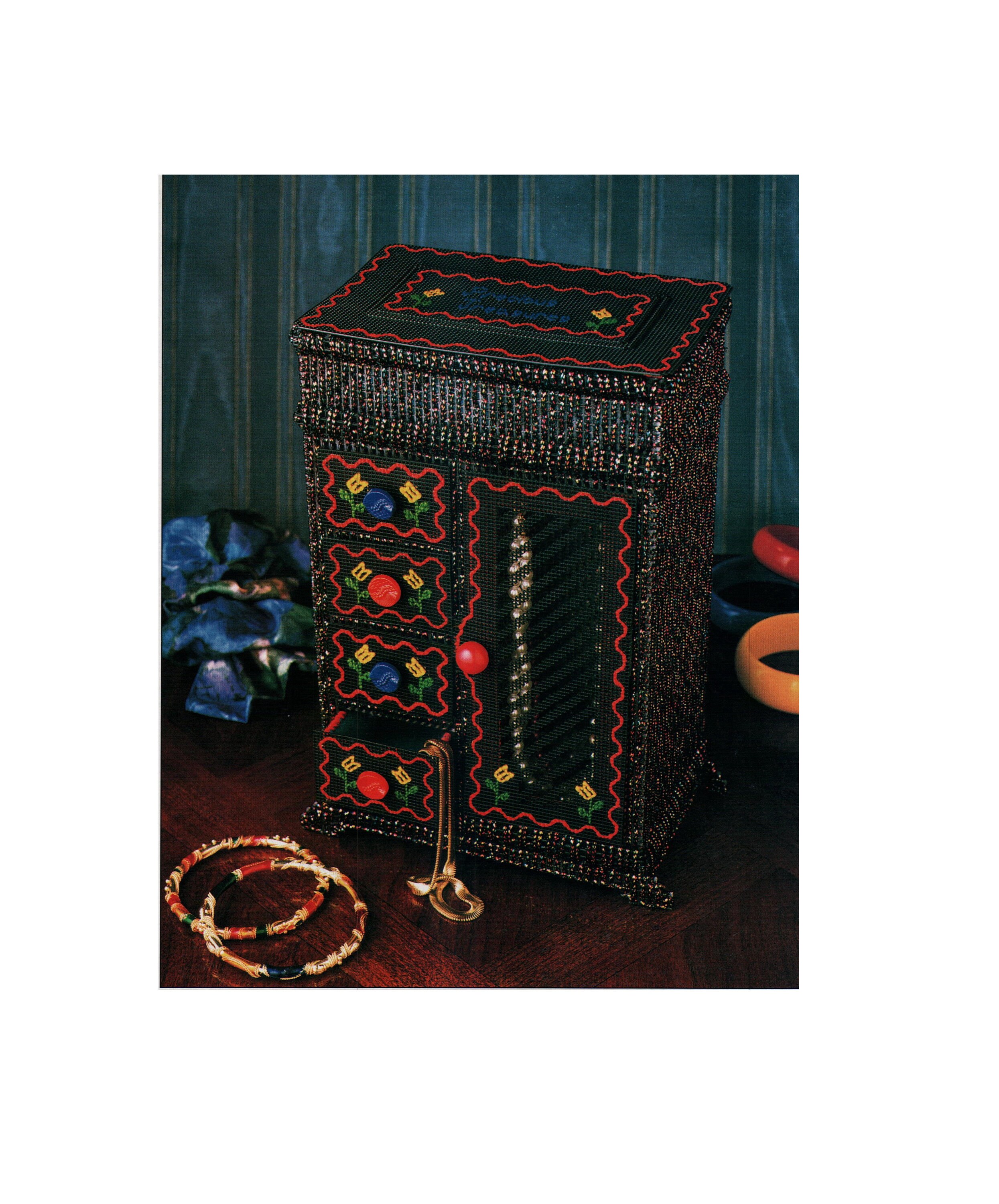 Jewelry Box Plastic Canvas Pattern Instant Downlaod PDF Etsy