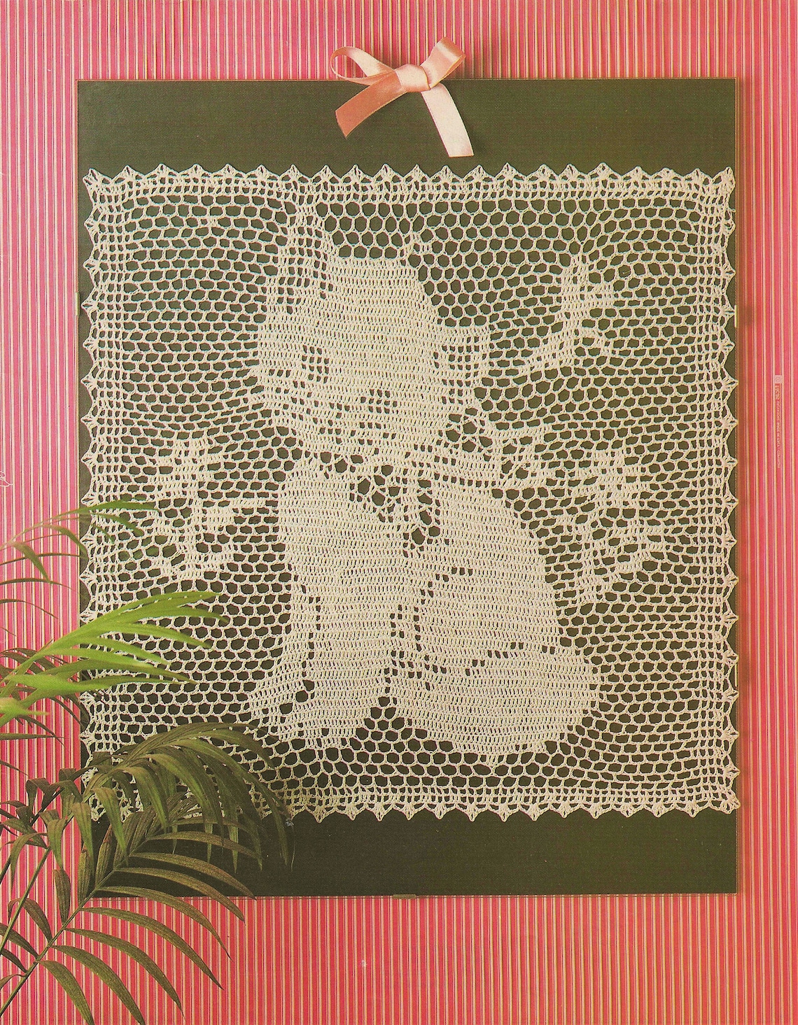 Portrait of a Cat Filet Crochet Pattern Instant Download Etsy