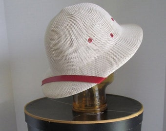 Safari Hat Red Hat Band Summer Hat Beach Accessories Gardeners Hats Safari Helmet Hat Off White hats Boaters Hat Spring Summer Hats