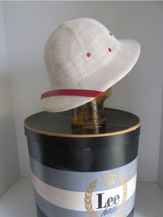 Safari Hat Red Hat Band Summer Hat Beach Accessori