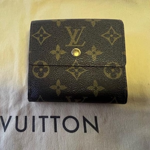 Louis Vuitton Monogram wallet LV Elise compact Trifold wallet