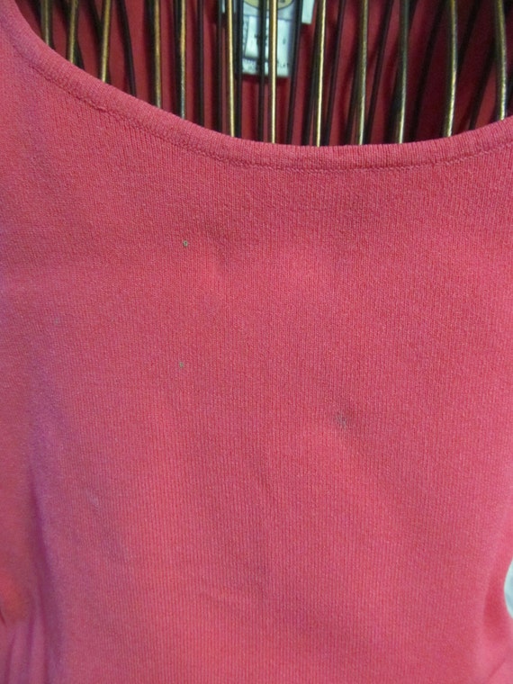 Vintage Talbots Coral Pink Tank Top Blouse Woman … - image 2