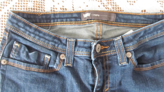 Skinny Jeans 27 waist Very Comfy Levi Strauss Jea… - image 5