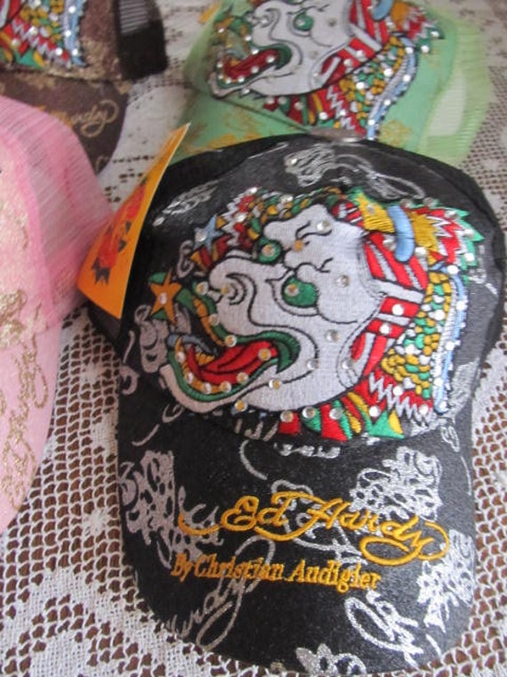 Dragon Tattoo Ed Hardy Trucker Hat Vintage Ed Hard