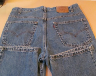 38 x 32 Levi Strauss Jeans Denim Blue Jeans Levis 38 x 32 Red Tag 517 Levi Strauss & Co Boot Cut Jeans 41 waist