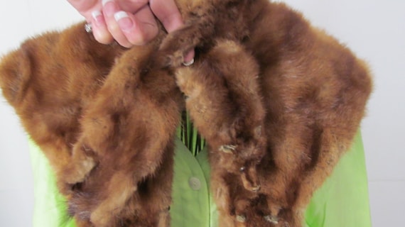 FUR COAT SALE Xtra Long 50" Roaring 20s Fashion 3… - image 5