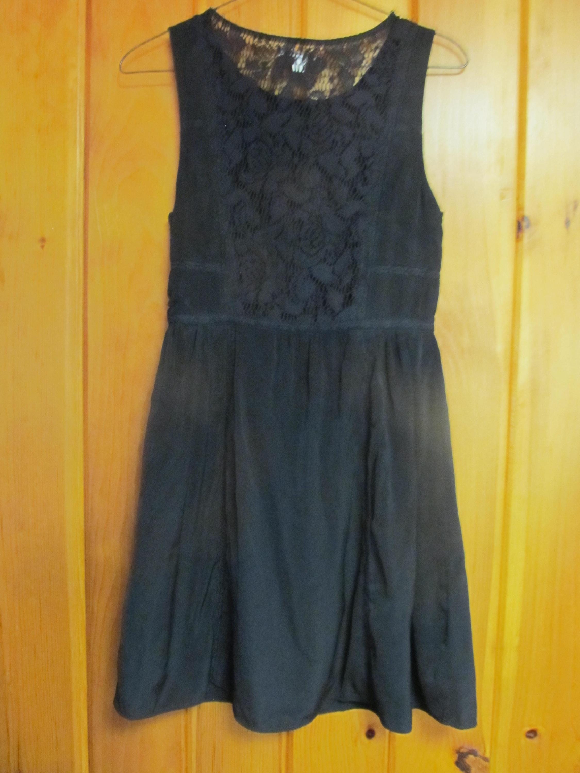 Black Lace Dress Size S Lace Back Dress American Eagle Outfitters  Sleeveless Dresses Black Lacey Dresses Sz S - Etsy