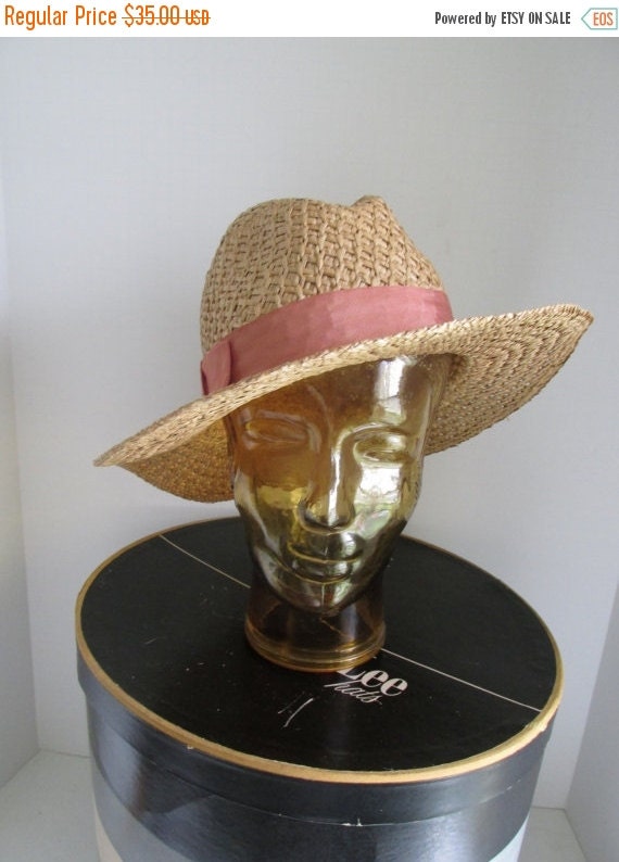 Beach Hat Womens Straw Hat Fedora Hat Panama Straw
