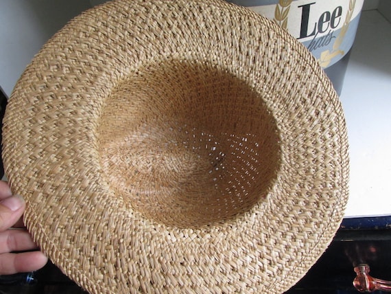 Beach Hat Womens Straw Hat Fedora Hat Panama Stra… - image 4