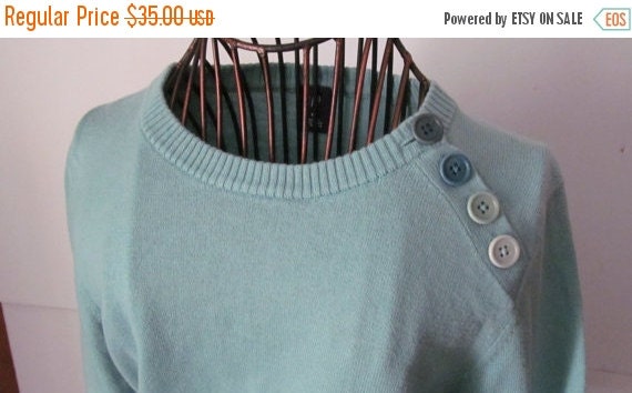 gap blue sweater
