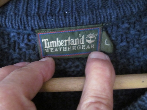 Vintage Timberland Ugly Christmas Sweater Oversiz… - image 4