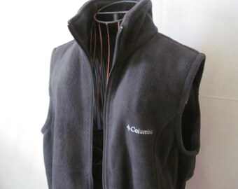 columbia vest fleece