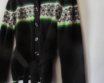 Vintage Arctic Cat Sweater Black Cardigan Arctic Cat Snowmobile Clothing Purple Arctic Cat Arcticwear Vintage Arctic Cat Clothing Adult Sz M