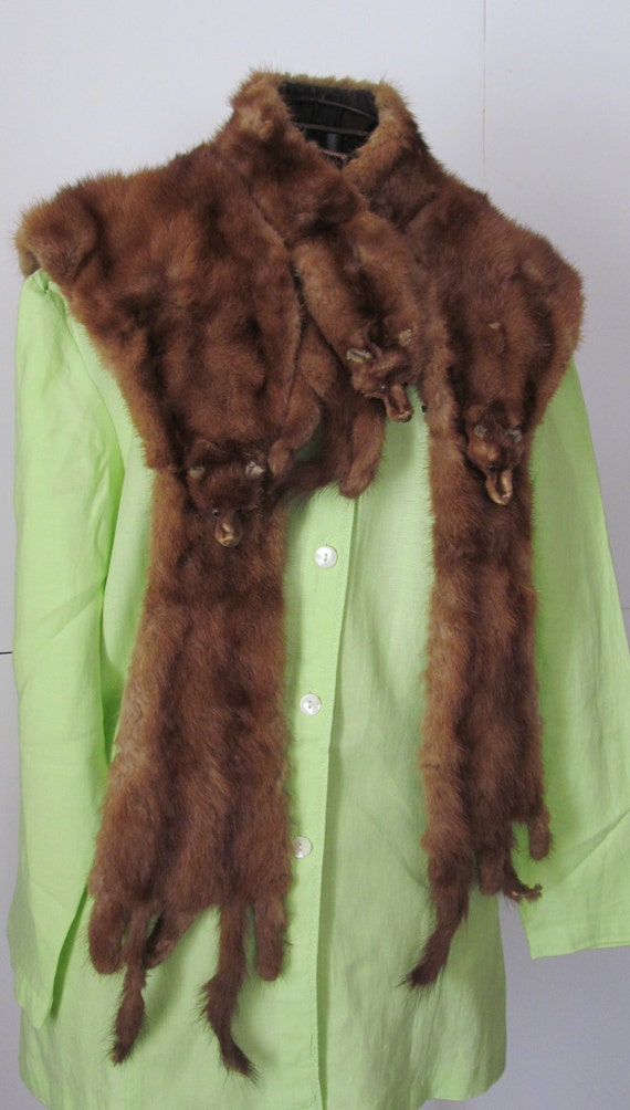 FUR COAT SALE Xtra Long 50" Roaring 20s Fashion 3… - image 2