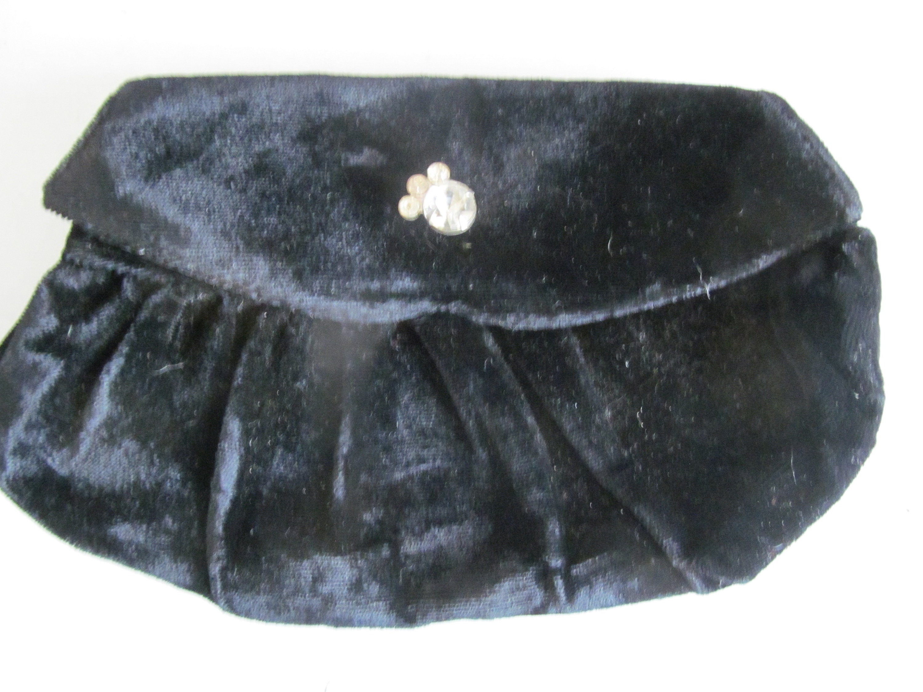 Valencia Royale Jeweled Purse - Black