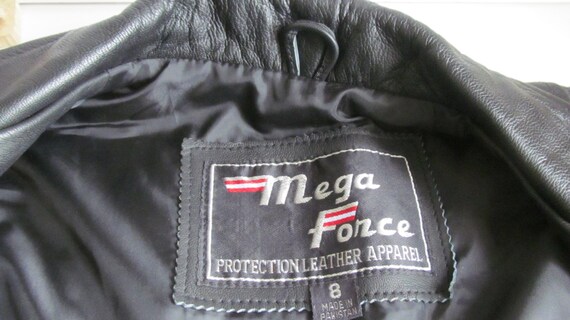 NOS Heavy Quality Black Leather Vest 