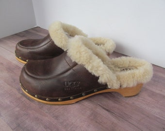 ugg clogs heels