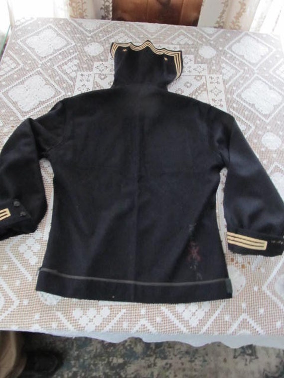 USA Navy Naval Clothing Factory Jacket Wool Jacke… - image 4
