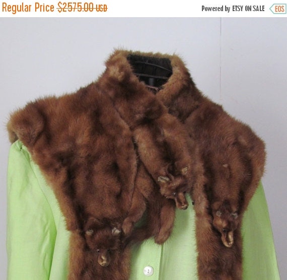 FUR COAT SALE Xtra Long 50" Roaring 20s Fashion 3… - image 1