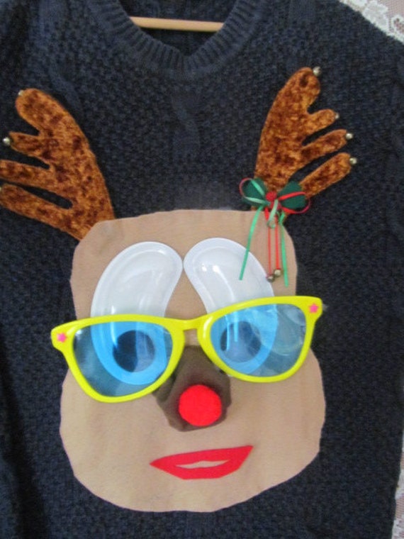 Vintage Timberland Ugly Christmas Sweater Oversiz… - image 2