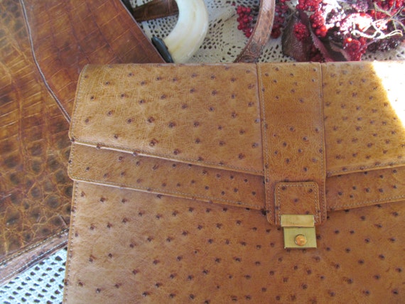 leather portfolio clutch