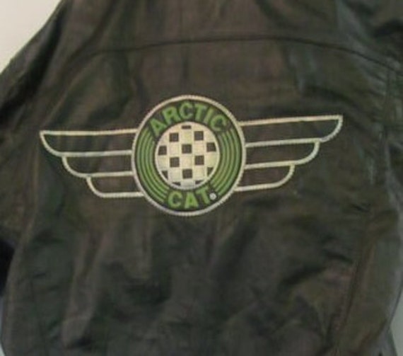 Vintage Arctic Cat Jacket Arctic Cat Leather Jacket M… Gem