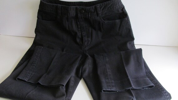 dana buchman denim capris