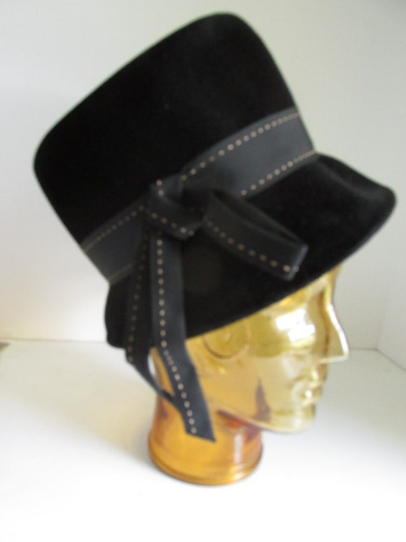 Black Classic Bucket Hats   Womens Black Hats   A… - image 1