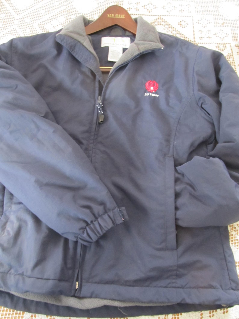 Sturm Rugers Employee 25 yr Jacket Size S 25 year Gift Ruger Firearm Jacket Mens Jacket Gift Dad Work Jacket Insulated Fleece Ruget Gunsmith image 1