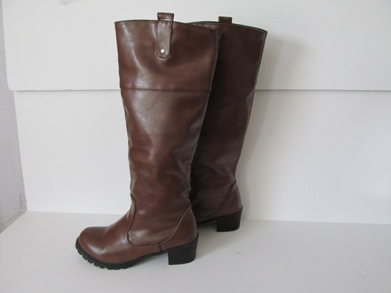 Brown Boots Womens Tall Boots Brown Womens sz 8 Eu