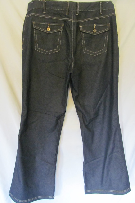 Dark Blue Denim Blue Jeans Stretch Jeans women Sz 