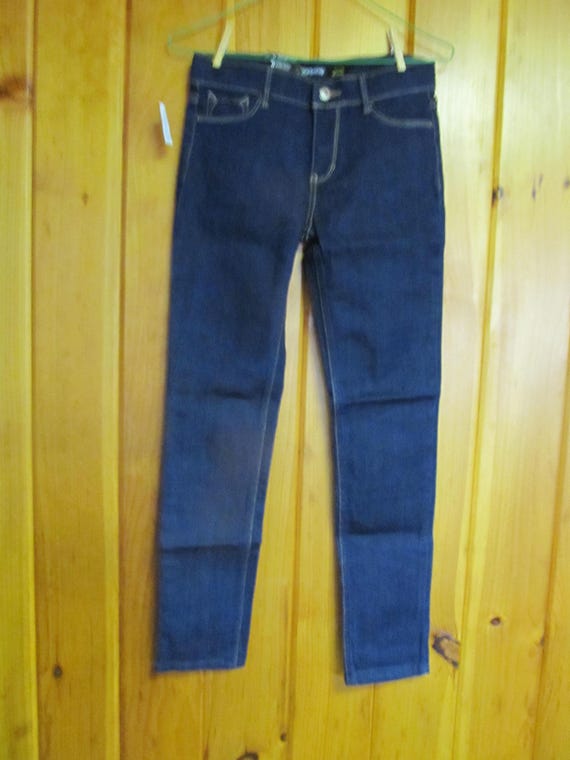 Girls Sz 12 Jeans Blue Jean Pants Girls Sz 12 reg Super skinny Jeans Embroidered Jeans youth girl sz 12 Pants Denim Jeans  Dungaree Girls View 3