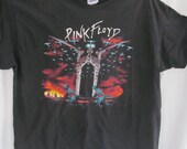 Rare Vintage Pink Floyd T Shirt Vintage Rock N Roll Concert T shirt Roger Waters Pink Floyd Rare 70s Rock Concert T shirt Sz 2Xl