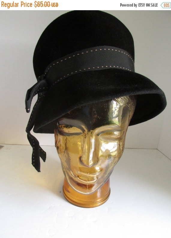 Black Classic Bucket Hats   Womens Black Hats   A… - image 2