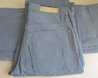 Vintage 1970s Rare Levis Jeans For Sale NOS Levis White Tag Levis Corduroys 1976 Deadstock Rare Levi Strauss Corduroy Jeans Levis 28 x 33