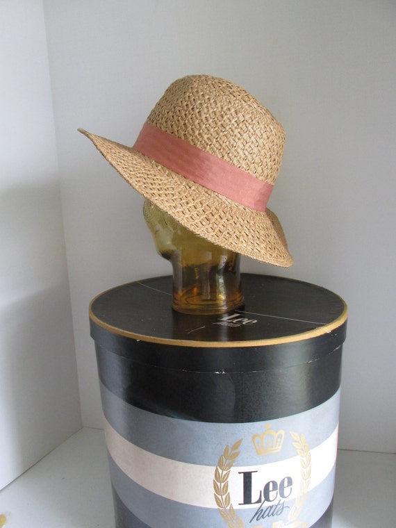 Beach Hat Womens Straw Hat Fedora Hat Panama Stra… - image 3