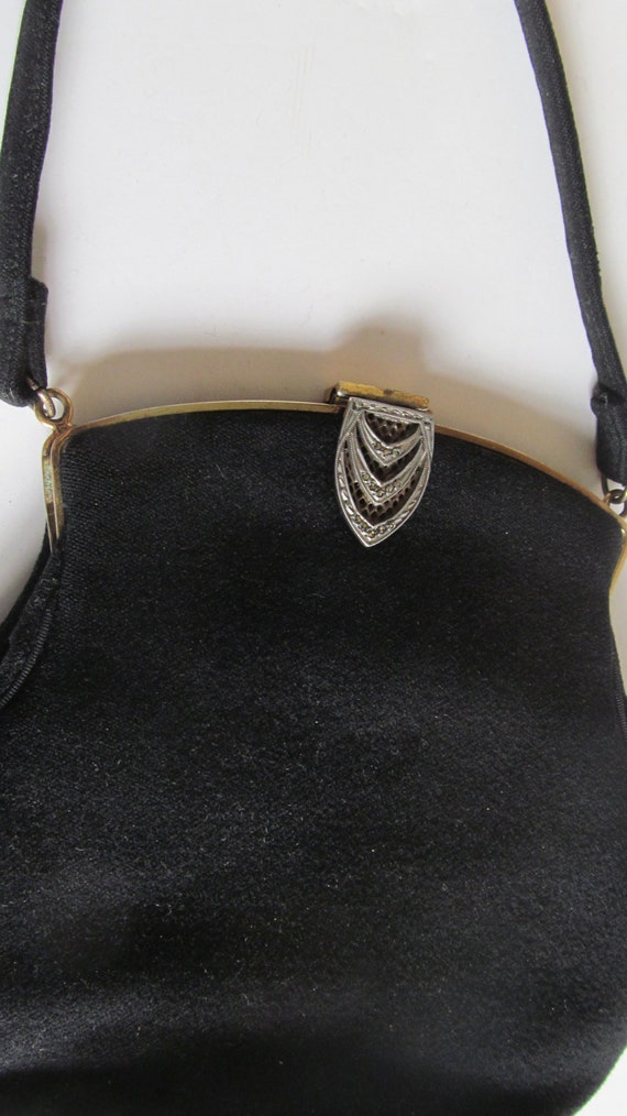 Lovely Edwardian Purse Designer Purse Antique Mar… - image 3