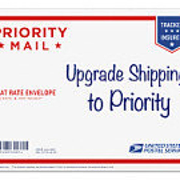 Priority Shipping Upgrade For Domestic and International Shipments from ReVintageBoutique