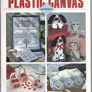 Plastic Canvas Corner Magazine, March 1993, 20 Projects