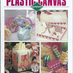 Plastic Canvas Corner Magazine, April 1990, 18 Projects