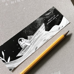 P2: Pinguin-Lesezeichen • Niedliches Lesezeichen mit einem Pinguin in einem Papierboot